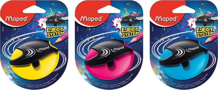 Image du produit Maped Taille-crayon Galactic, en plastique, couleurs assorties