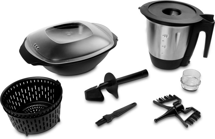 Image du produit Medion Robot de cuisine MD 16361 Noir/Blanc (1000 W)