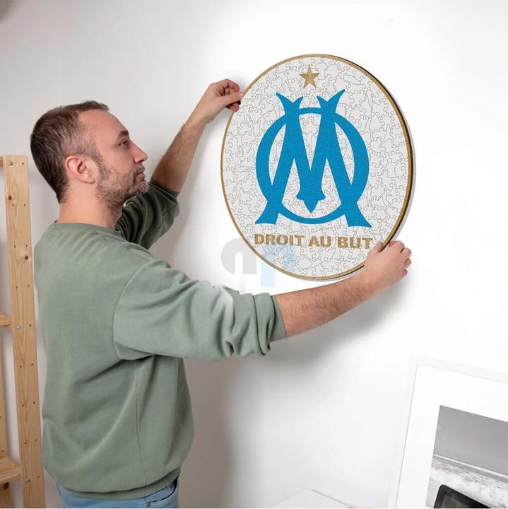 Immagine prodotto Iconic Olympique Marsiglia - Logo - Puzzle in Legno Taglia M (270 Pezzi) (270 pezzi)