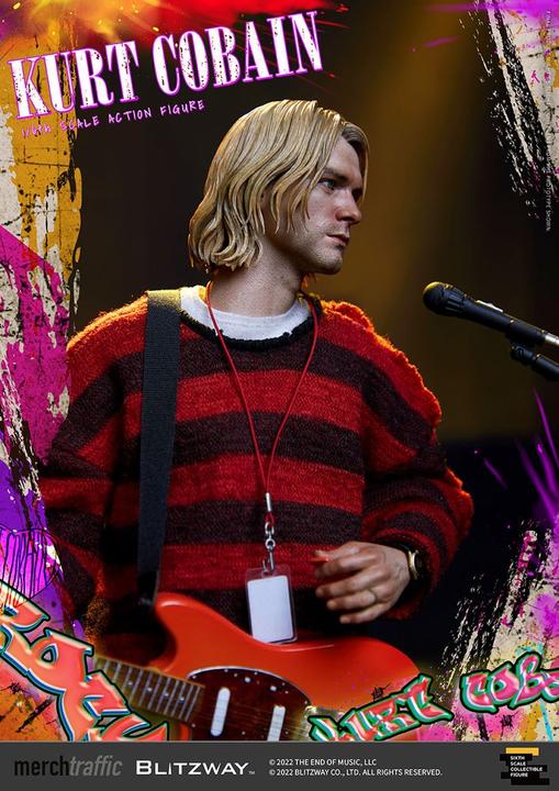 Produktbild Blitzway Kurt Cobain figurine 1/6 On Stage 31 cm