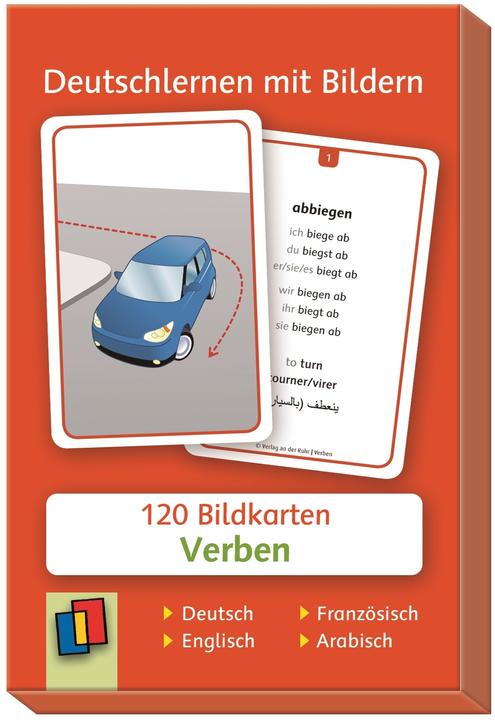 Actual product image Deutschlernen mit Bildern. Verben. Bildkarten (German, Editorial team publishing house An Der Ruhr, 2016)