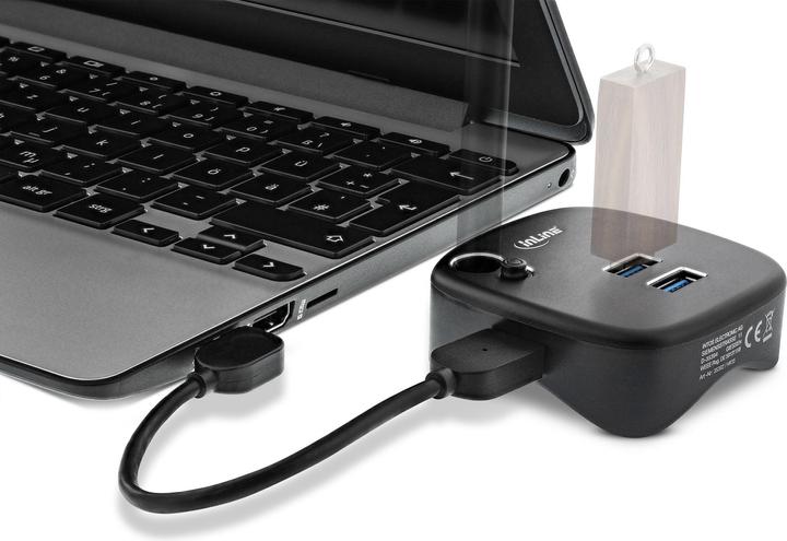 Produktbild InLine USB 3.0 Multihub (USB-A, 2 Ports)