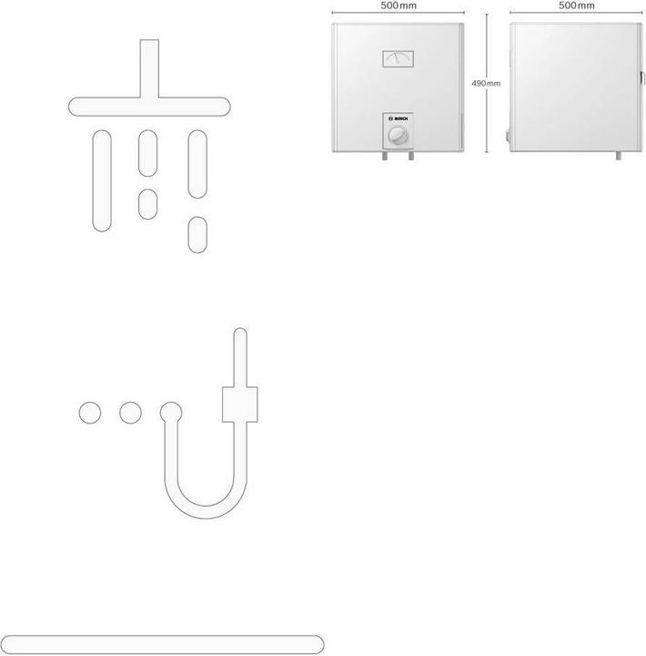 Image du produit Bosch Home Comfort TR3500T 30B Warmwasserspeicher 29l, 2kW, druckfest