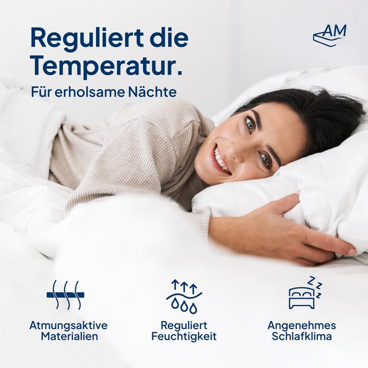 Actual product image AM Qualitätsmatratzen Premium Plus Gel Foam (160 x 200 cm)