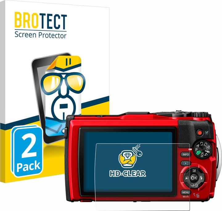 BROTECT Screen Protector Clear (Screen protector, Tough TG-6)