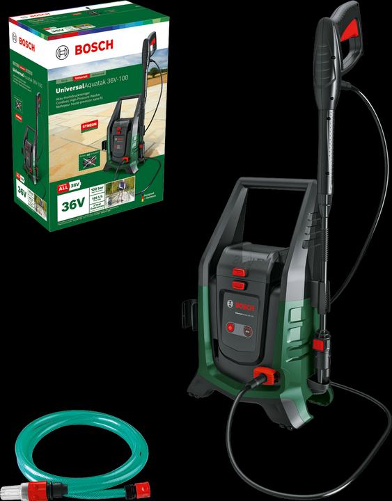 Bosch Home & Garden Akku-Hochdruckreiniger UniversalAquatak 36V-100 (Akkubetrieb)