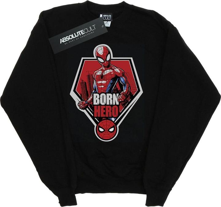 SpiderMan Born Hero Sweatshirt Jungen