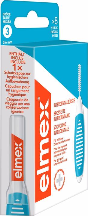 Produktbild Elmex Blau, Grösse 3 (8 x, 3 mm)