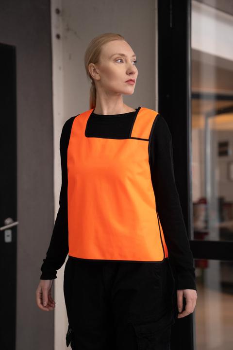Produktbild Korntex Warnweste im asymmetrischen Design (S/M)