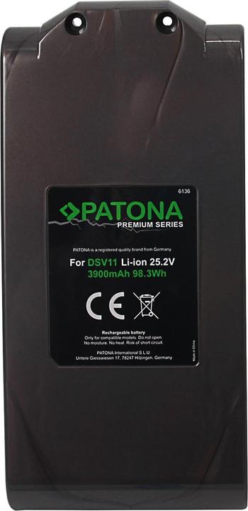 Image du produit Patona Premium Akku Dyson V11 Serie