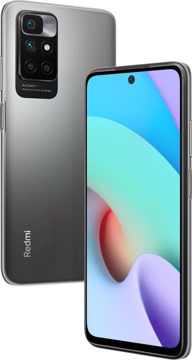 Produktbild Xiaomi Redmi 10 (128 GB, Carbon Gray, 6.85", Dual SIM, 50 Mpx, 4G)