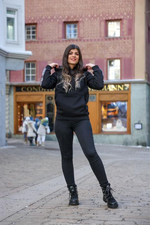 Produktbild Edelvetica Damen Edelweiss Kapuzenpullover (XS)