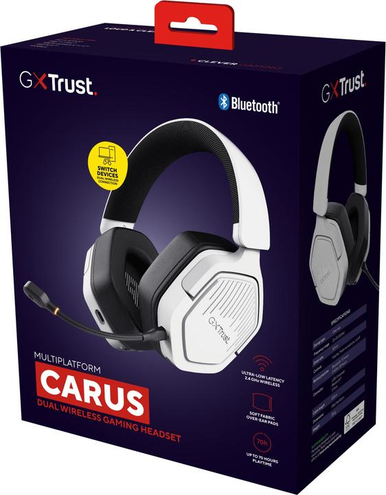 Produktbild Trust Gxt493w Carus Wrls Headset (Kabellos)