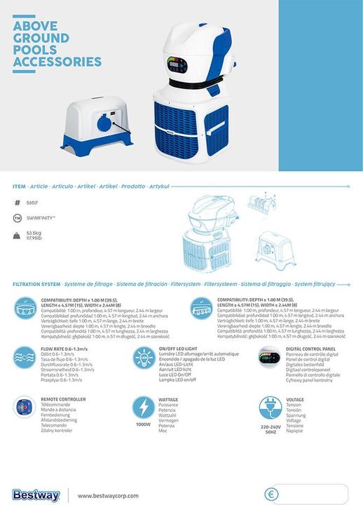 Produktbild Bestway Swimfinity