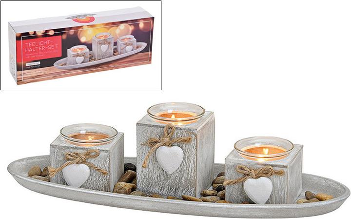 Image du produit G. Wurm Set de supports pour bougies chauffe-plat 4 pièces (4 x)