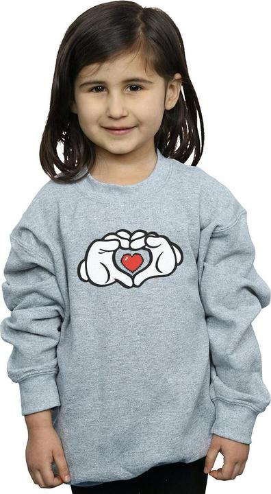Image du produit Disney - Sweat MICKEY MOUSE HEART HANDS - Fille (128)