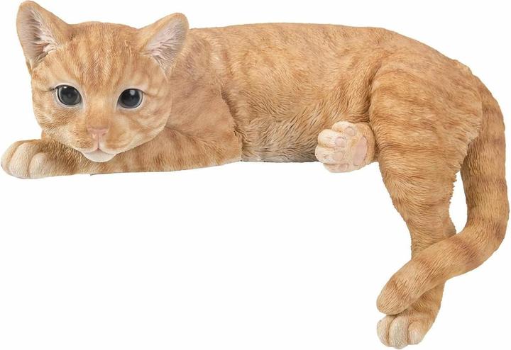 Immagine prodotto Figura decorativa gatto Ginger sdraiato (21 x 29 x 38 cm)