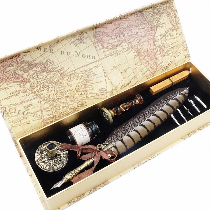 Immagine prodotto GC Quill Set di penne per calligrafia (Metallo, 1 x)
