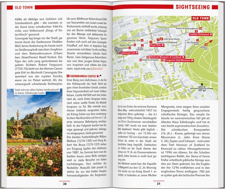 Produktbild Reiseführer Edinburgh (Deutsch, Martin Müller, 2024)