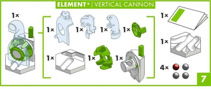 Actual product image Ravensburger GraviTrax Element Vertical Cannon