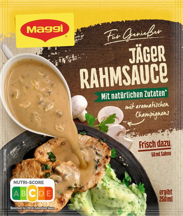 Image du produit Maggi POUR LES GÉNIEURS Sauce à la crème Chasseur, donne
