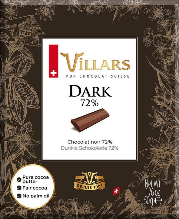 Villars Dark 72% (50 g)