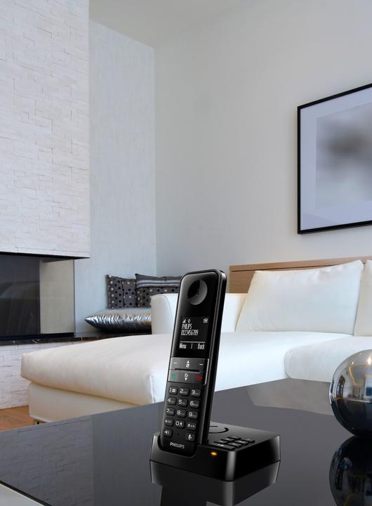 Produktbild Philips D4551B - Schnurlostelefon mit Anrufbeantworter