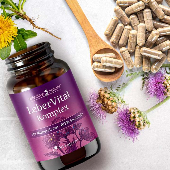Produktbild Effective Nature LeberVital mit Artischocke (90 Stück)