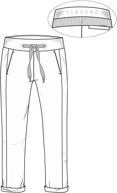 Produktbild Elbsand Brinja 7/8 Pants (L)