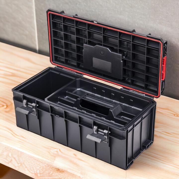 Produktbild Tool Brothers Toolbrothers RHINO L Werkzeugkoffer ECO Basic Höhe L stapelbar 545 x 270 x 230 mm 22 l IP54