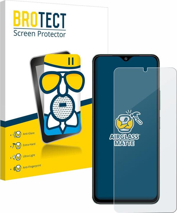 Actual product image BROTECT AirGlass Matt bulletproof glass film (1 Piece, Xiaomi Redmi A3)
