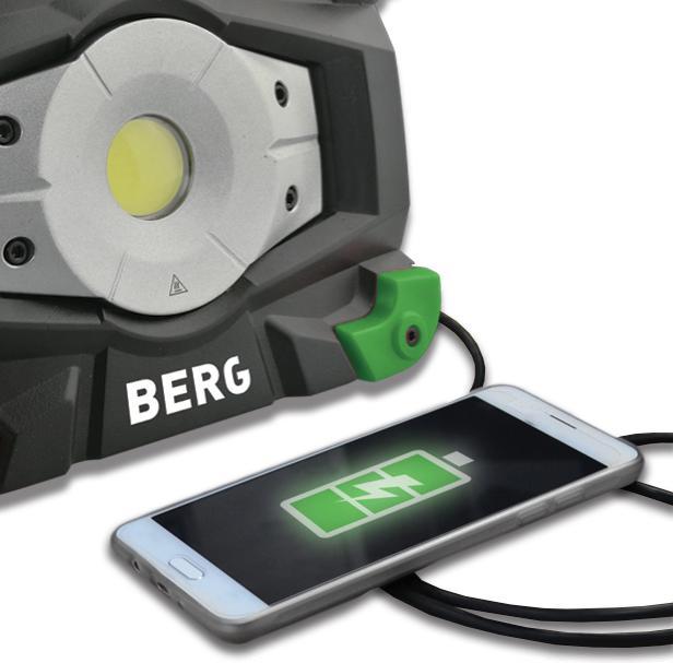 Berg BCL POCKET LED 20 BATTERY - IP54 (2000 lm)