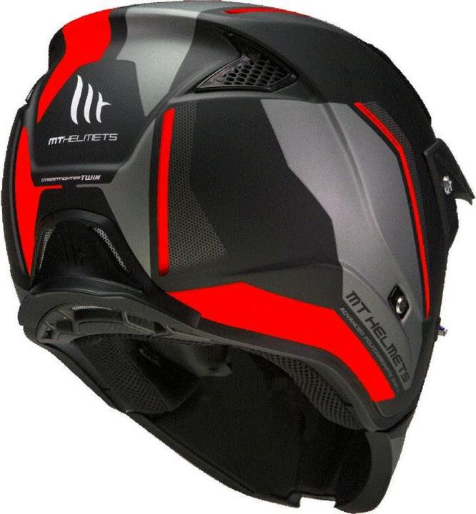 Produktbild MT Helmets motorrad-crosshelm mit abnehmbarem kinnteil und umwandelbarem visier streetfighter sv twin c5 (ece (64 cm, XXL)