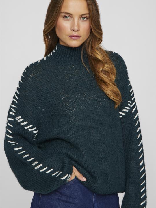Image du produit Vila Pull en maille à col haut (XS)