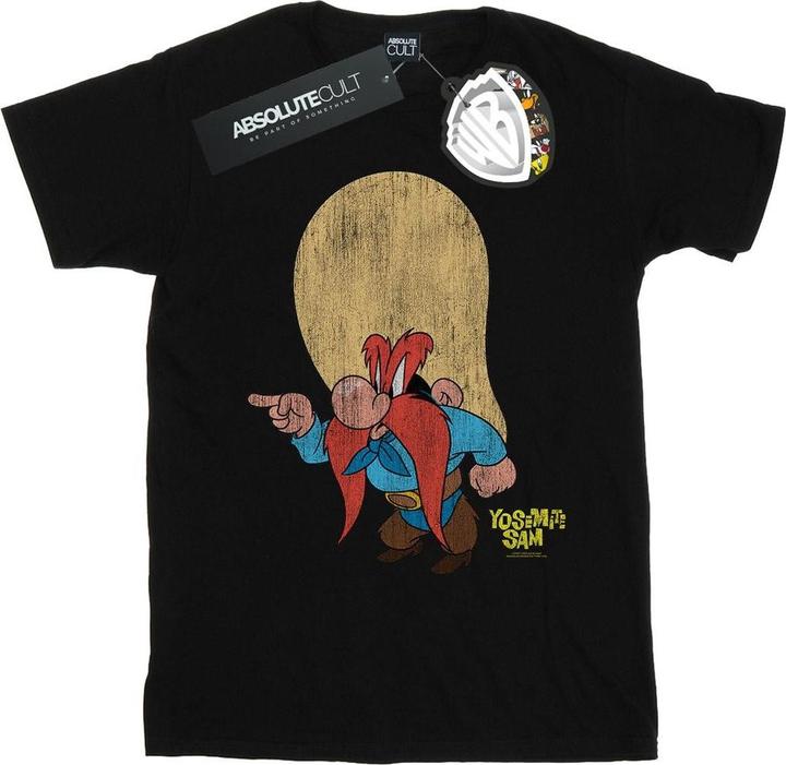Immagine prodotto Looney Tunes Yosemite Sam Distressed Maglietta Ragazzi (116)