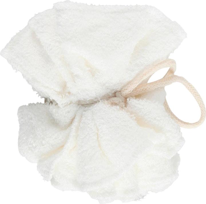Immagine prodotto MSV Spugna da doccia in bambù 13 x 13 cm, bianca
