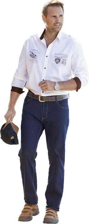 Immagine prodotto Atlas For Men Jeans blu elasticizzati con vestibilità regolare (58)