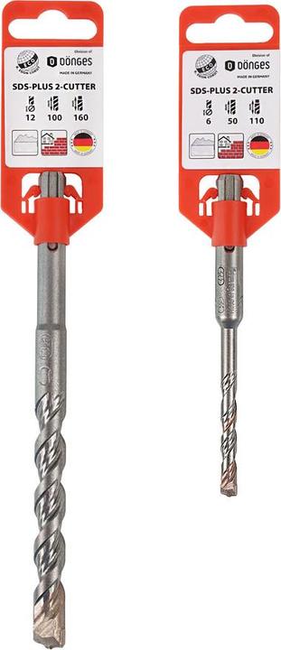 Produktbild Dönges Hammerbohrer SDS-plus, 8 x 110 mm, Arbeitslänge 50 mm (8 mm)