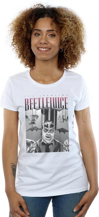 Actual product image Beetlejuice Womens/Ladies Circus Homage Cotton T-Shirt (M)
