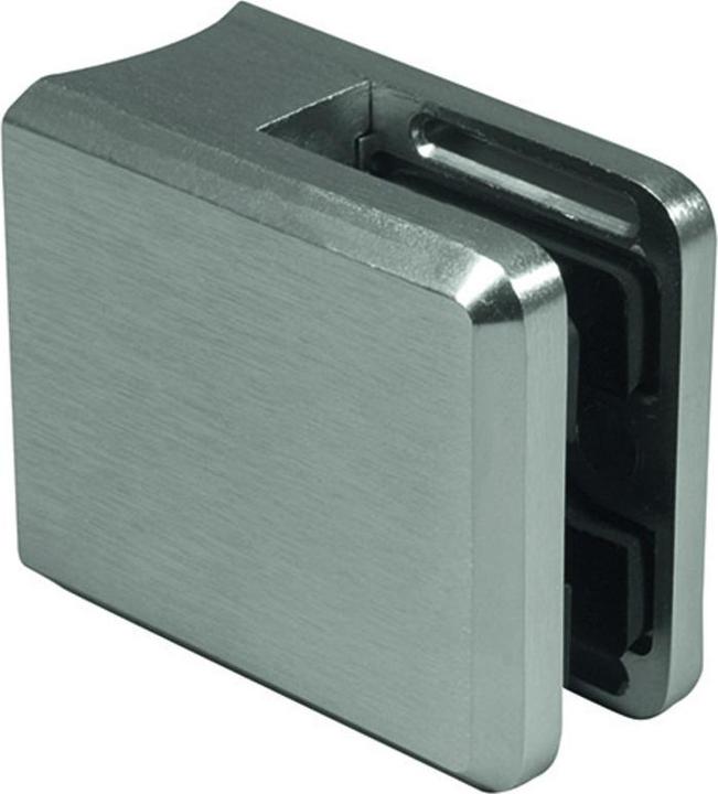 Pauli+Sohn Glasklemmen 48x45, 8-12.76mm,V4A rund (4 pcs.)