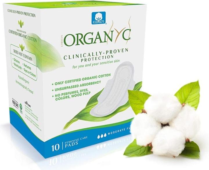 Produktbild Organyc Monatsbinden (10 x, Damenbinden)
