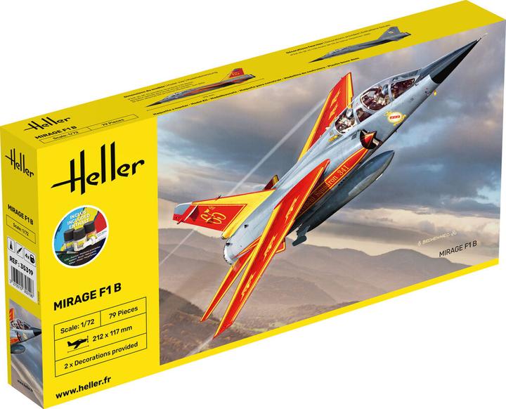 Produktbild Heller STARTER KIT Mirage F1