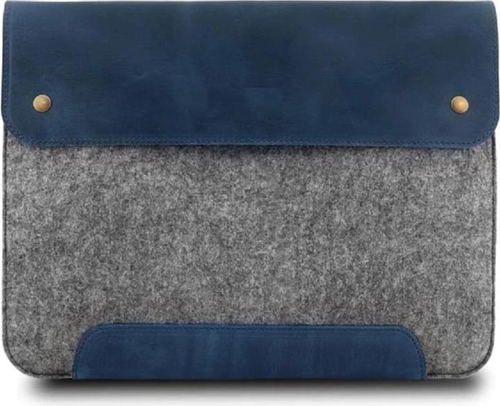 Produktbild Only-Bags.Store Leder- und Fleece-Tasche für Laptop, Laptop-Tasche - 15
