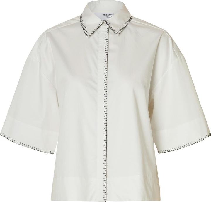 Produktbild Selected Femme Kurzarm Crop-Bluse (38)
