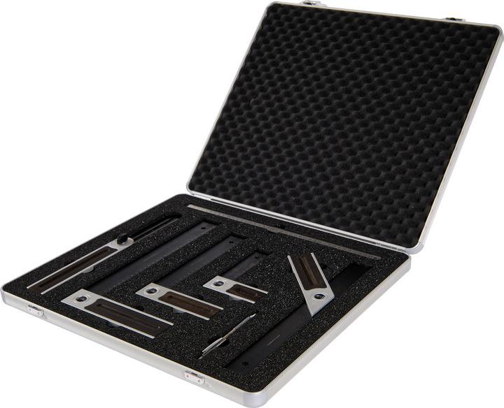 Ulmia Präzisions-Winkel-Set Black Edition inkl. Koffer, Präzisionswinkel