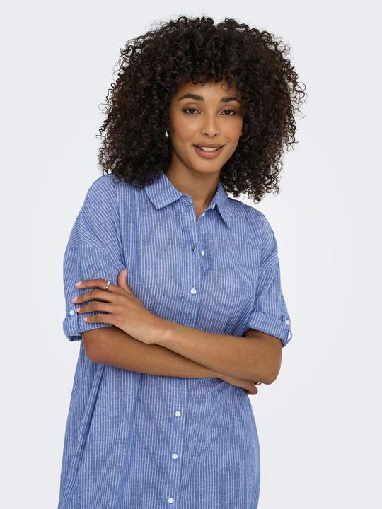 Immagine prodotto JdY Locker geschnitten Hemdkragen Voluminöser Armschnitt Midikleid Kleid (XL)