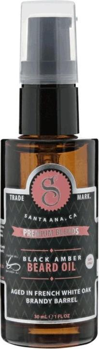 Actual product image Suavecito Premium Beard Oil Amber (30 ml)
