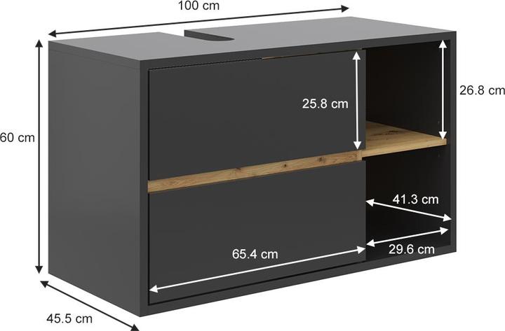 Produktbild Vicco Viola (100 x 60 x 45.5 cm)
