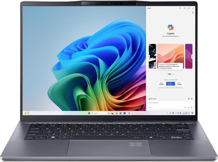 Acer Swift Go 14 AI (14.50", Snapdragon X Plus X1P-42-100, 16 GB, 512 GB, DE)