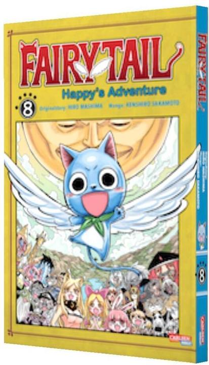 Immagine prodotto Fairy Tail - L'avventura di Happy 8 (Tedesco, Lasse Christian Christiansen, Hiro Mashima, Kenshiro Sakamoto, 2022)